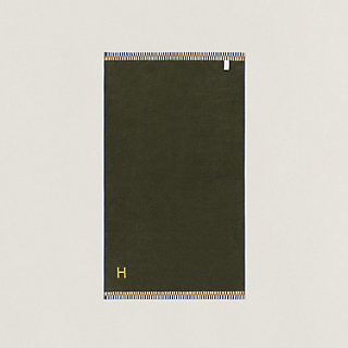 エルメス　スパタオル Vice Versa towel - Blue | Hermès USA